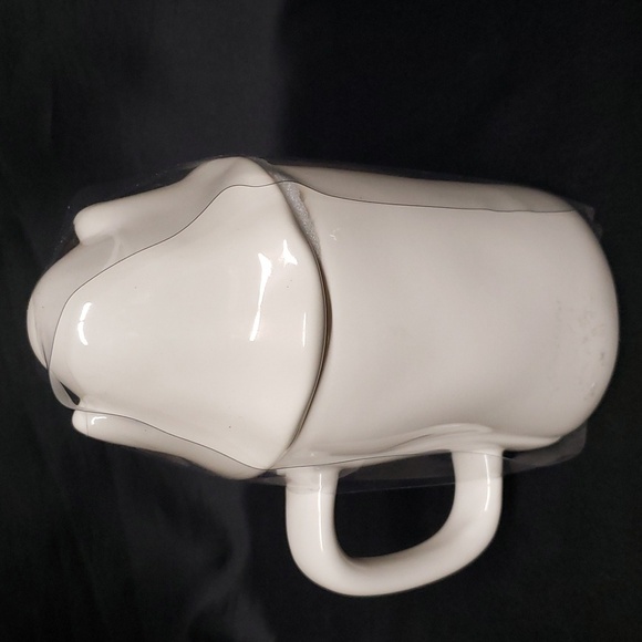 Rae Dunn NWT "HEY BOO" White Ceramic Mug with Ghost Lid - Picture 3 of 5